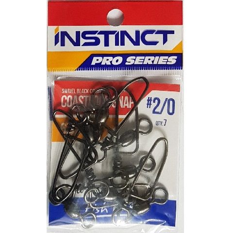 Instinct P/Swivel Black Crane Snap #2/0