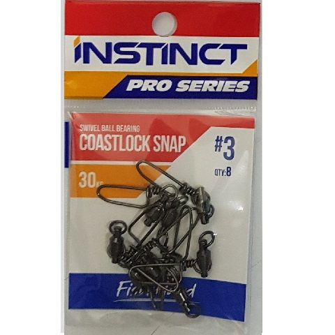 Instinct P/Swivel BB Coastlock Snap #3