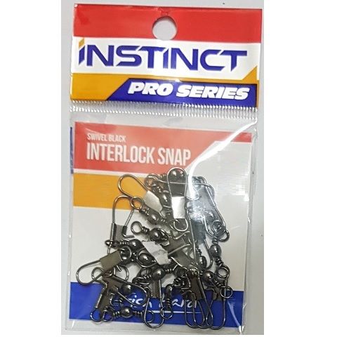 Instinct Pro Black Interlock Snap