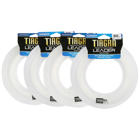 Shimano Tiagra Leader 80lb - 60m Nylon Leader