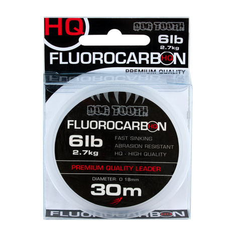 Dog Tooth Flurocarbon HQ Micros 30m 10lb