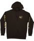 Salty Crew Bruce Hood Fleece Black M