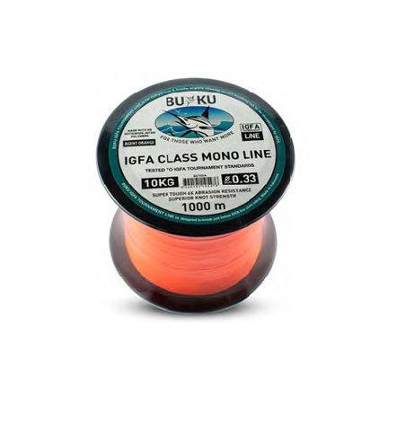 Buku IGFA Mono Orange 1000m 8kg