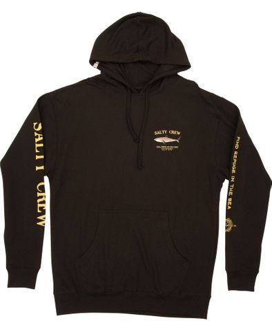 Salty Crew Bruce Hood Fleece Black S