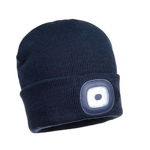 Portwest Junior Beanie LED Headlight Navy