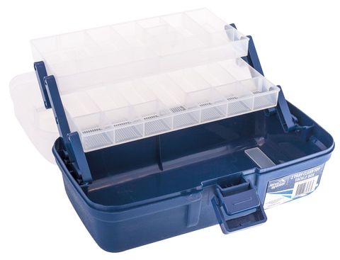 Jarvis Walker Tackle Box 2 Tray Clear Top