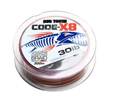 Dog Tooth Code X8 Jigging Braid 300m 80lb