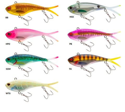 Nomad Vertrex Swim Soft Vibe Lures