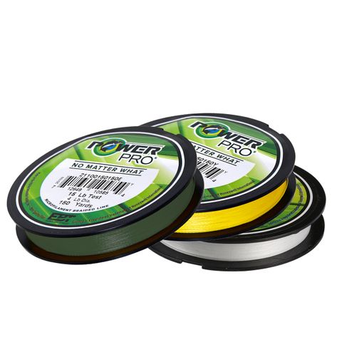 PowerPro 21100150150E 712649105830 Power Pro Braided Spectra 15lb 150Yds  Green 21100150150E