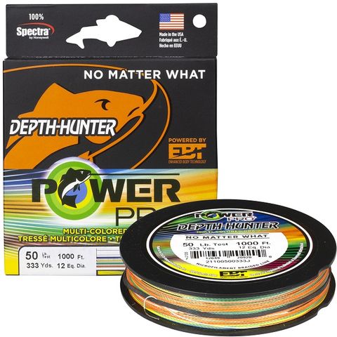 Shimano Power Pro Depth Hunter 100lb, 500yds