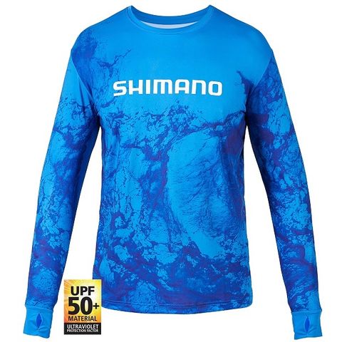 Small Shimano Technical Corporate Long Sleeve Tournament