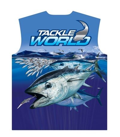 TW Bluefin Tuna UPF Shirt 2XL