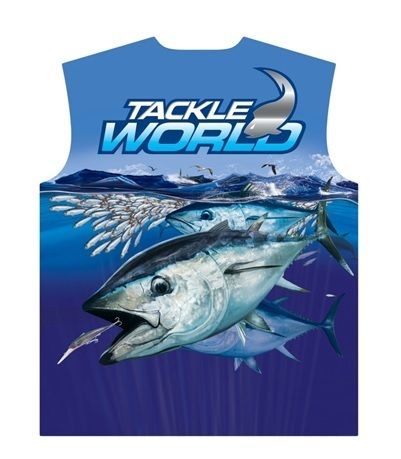 TW Bluefin Tuna UPF Shirt 4XL
