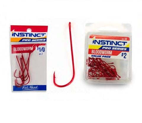 Instinct P/Hook B/Worm Red #8