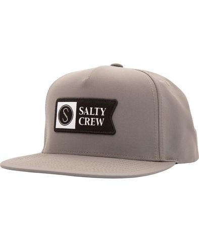 Salty Crew Alpha Tech 5 Panel Grey