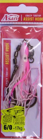 Asari Crazy Toothy Assist Hook 10/0-25kg