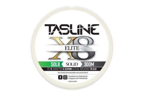 Tasline Elite White 50lb - 300m