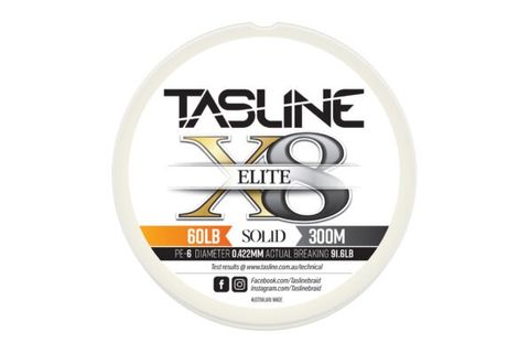 Tasline Elite White 60lb - 300m