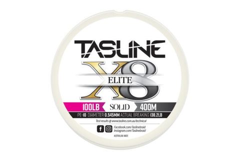 Tasline Elite White 100lb - 400m