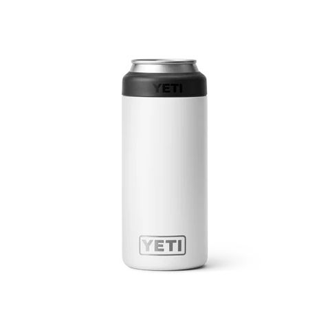 Yeti Rambler Colster Slim White