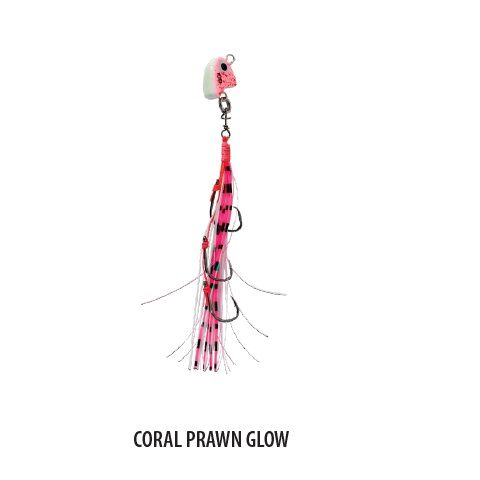 Vexed Bottom Meat Junior 15g Coral Prawn Glow