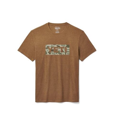 Yeti Shirt Camo Logo