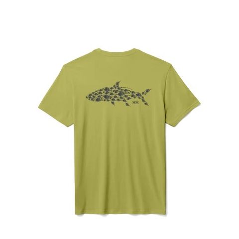 Yeti Shirt Tarpon Flies SST Moss L