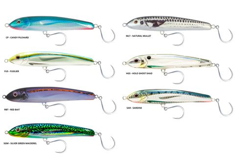 Nomad Design Riptide - 125mm Slow Sinking - Silver Green Mackerel