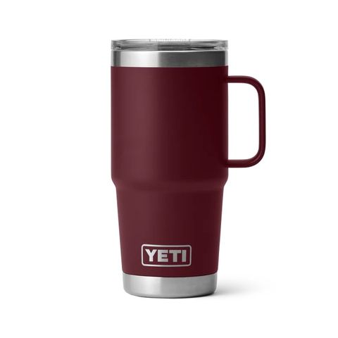 Yeti Rambler 20 oz Travel Mug WV Red