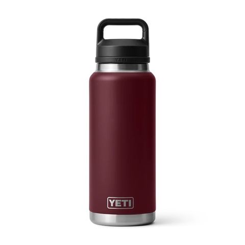 Yeti Rambler 36 oz Bottle Chug WV Red