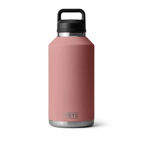 Yeti Rambler 64oz Bottle Chug Sandstone Pink