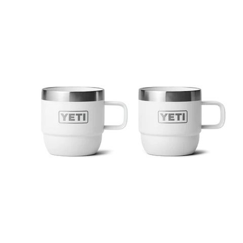 Yeti R6 Espresso Mug 2pk White