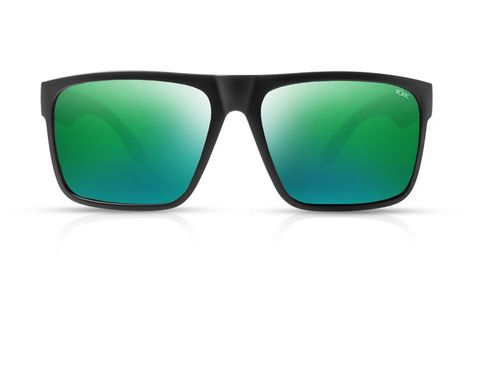 TONIC Outback Matte Black Green Mirror