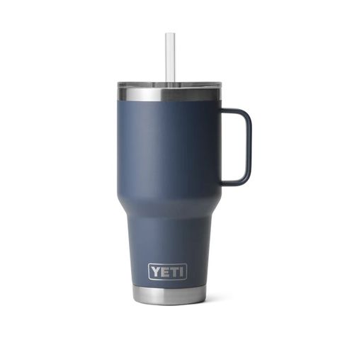 Yeti Rambler 35oz Straw Mug Navy