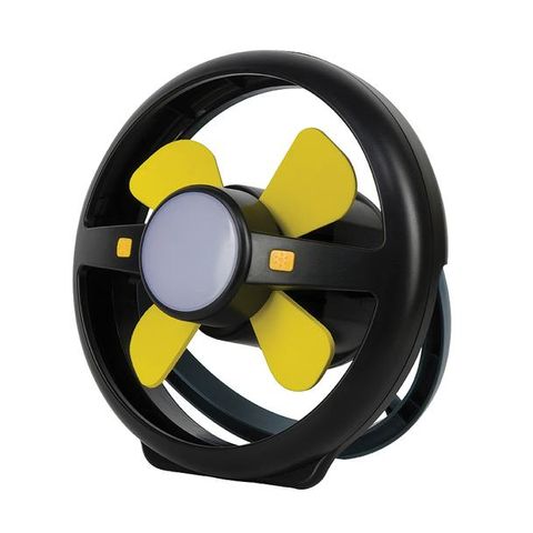 Oz Trail  Portable Fan & Light Rechargeable