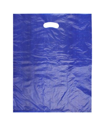 LARGE BLUE HDPE DIE CUT BAGS