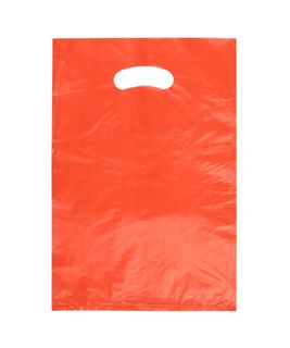 SMALL ORANGE HDPE DIE CUT BAGS