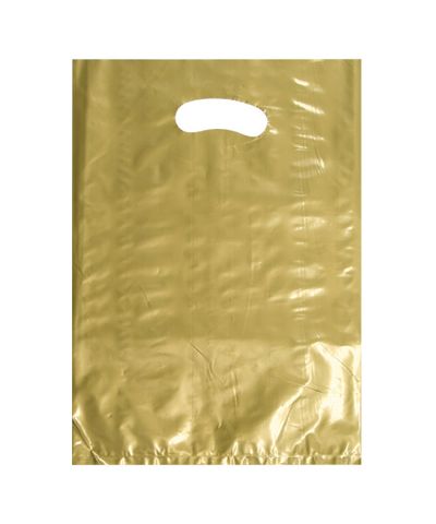 SMALL GOLD LDPE DIE CUT BAGS
