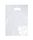 SMALL WHITE LDPE DIE CUT BAGS