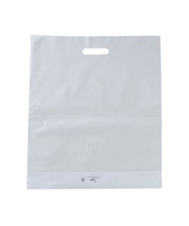 LARGE NATURAL MDPE DIE CUT BAGS/ EPI