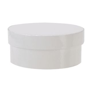 MOD ROUND BOX LARGE WHITE  OUT