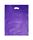 LARGE PURPLE HDPE DIE CUT BAGS