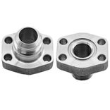 Flange Block X JIC - O'Ring