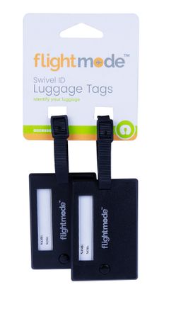 SWIVEL ID LUGGAGE TAGS (2PK)