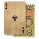 GOLDEN WATERPROOF PLAYING CARDS
