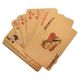 GOLDEN WATERPROOF PLAYING CARDS