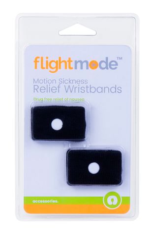 MOTION SICKNESS RELIEF WRISTBAND PAIR