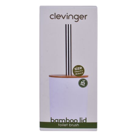 BAMBOO LID TOILET BRUSH