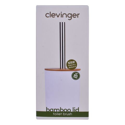 BAMBOO LID TOILET BRUSH
