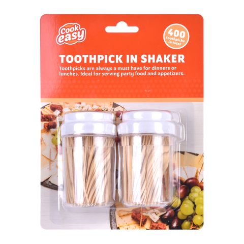 TOOTHPICKS IN SHAKERS